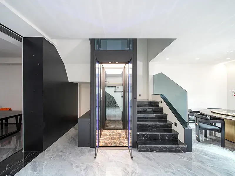 Youjia G1: a quiet elevator beside the bedrooms